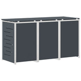Wheelie Bin Storage Anthracite 207 x 77.5 x 112.5 cm 3422241