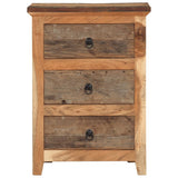 Side Cabinet 55x33x75 cm Solid Wood Acacia 354322