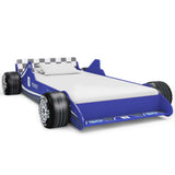 Children's Race Car Bed 90x200 cm Blue 245661