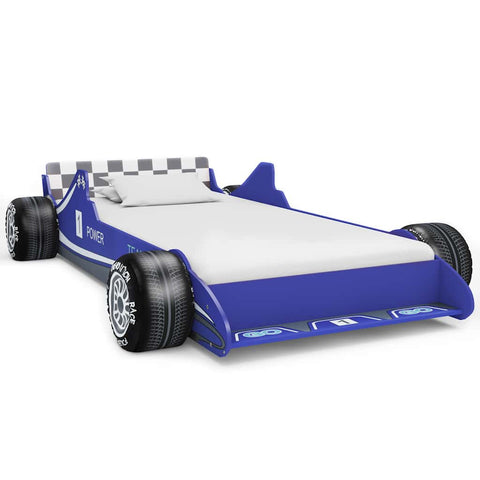 Children's Race Car Bed 90x200 cm Blue 245661