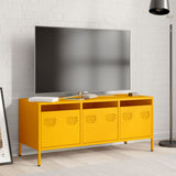 TV Cabinet Mustard Yellow 101.5x39x43.5 cm Cold-rolled Steel 851229