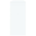 Console Table White 100x35x76.5 cm Engineered Wood 809836
