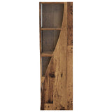 Corner Cabinet Old Wood 32x32x102cm Engineered Wood 889863