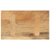 Table Top 60x30x3.8 cm Rectangular Solid Wood Mango 371499