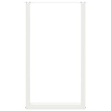 Bar Table Legs U-Shaped 2 pcs White 60x cm Steel 4013237