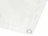Balcony Privacy Screen 180 x 600 cm Polyester White 42036362