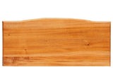 Console Table Natural 50.5 x 30 x 75.5 cm Solid Mahogany Wood 42009937