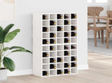 Wine Rack 2 pcs White 56 x 25 x 56 cm Solid Pine Wood 893313