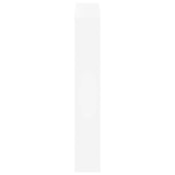 Shoe Cabinet 3-Layer Mirror White 63x17x102.5 cm 243048
