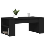 Coffee Table Black Engineered wood Small coffee table 831854