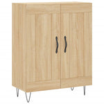 Highboard Sonoma Oak 69.5x34x180 cm Engineered Wood 3189952