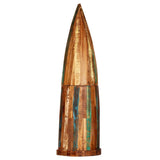 Wine Rack 50x40x180 cm Solid Reclaimed Wood 247879