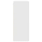 TV Wall Cabinet White 30 x 31 x 80 cm Engineered Wood 892289