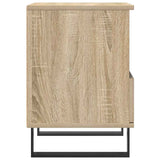 Bedside Cabinet Sonoma Oak 40x35x50 cm Engineered Wood 830642