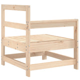 Garden Corner Sofas 2 pcs Solid Wood Pine 825506