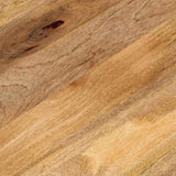 Table Top 110x40x3.8 cm Oval Solid Wood Mango 370135