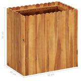 Garden Raised Bed 50x30x50 cm Solid Acacia Wood 45923
