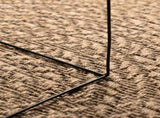 Rug ZIZUR 120x170 cm Jute Look Indoor and Outdoor 364839