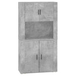 Highboard Concrete Grey Engineered Wood 3185355
