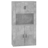 Highboard Concrete Grey Engineered Wood 3185355