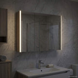 Bathroom Mirror Cabinet Grey Sonoma 103.5 x 15.5 x 70 cm 889276