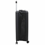 Suitcase Folding with Lock Black 50 x 30 x 76 cm ABS Plastic 42006228