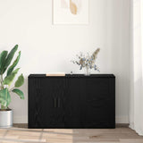Sideboard Black Oak 100 x 33 x 59.5 cm Engineered Wood 881140
