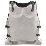 Medieval Knight Body Armour Cuirass Replica LARP Silver Steel 286122