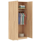 Wardrobe Sonoma Oak 90x52x200 cm Engineered Wood 800633