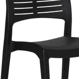 Garden Chairs 2 pcs Anthracite Polypropylene 317728