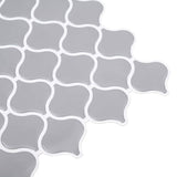 Lanturn Tile 20 pcs Grey 27 x 27 cm Polyurethane and PET 42021333
