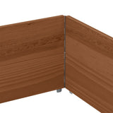 Pallet Collars 2 pcs Brown 150x100 cm Solid Wood Pine 4010308