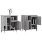 Sideboards 2 pcs Grey Sonoma Engineered Wood 3190123