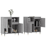 Sideboards 2 pcs Grey Sonoma Engineered Wood 3190123