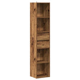 Book Cabinet Old Wood 36x30x171 cm Engineered Wood 856046