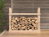 Firewood Rack 110x35x108.5 cm Solid Wood Pine 823857