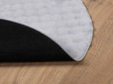 Area Rugs Round SIROLO Grey 160 CM Polyester 42022776