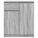 Sideboard with Drawer Grey Sonoma 71x35x84 cm Engineered Wood 861594