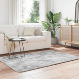 Shaggy Rug High Pile NAVARRA Silver Grey 120x170 cm Polyester 4102828