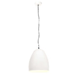 ZNTS Industrial Hanging Lamp 25 W White Round 42 cm E27 320558