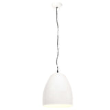 ZNTS Industrial Hanging Lamp 25 W White Round 42 cm E27 320558