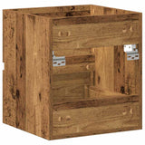 Bathroom Sink Cabinet with Drawer Old Wood 41 x 38.5 x 45 cm 862539