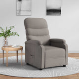 Recliner Chair Taupe Fabric 342708