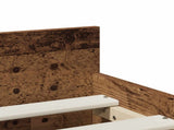 Bed Frame Old Wood 100 x 200 cm Engineered Wood 3446580