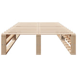 Bed Frame without Mattress 90x190 cm Single Solid Wood Pine 850860