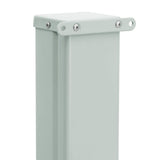 Patio Retractable Side Awning 160x600 cm Blue 317960