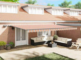 Retractable Awning Multicolour 500 x 350 cm 3331506