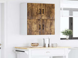 Dishwasher Panel Kalmar 2 pcs Smoked Oak 60 x 31 x 40 cm 884565