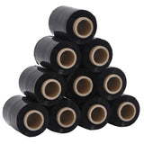 ZNTS Stretch Films 10 pcs Black 23 µm 10 cm x 300 m 4104885