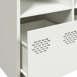 Sideboard White 135x39x73.5 cm Cold-rolled Steel 3307166